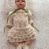 Hand Knitted 6-9 Month Baby Pixie Dress